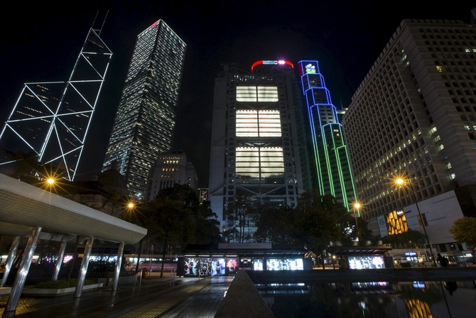Центральный финансовый район Гонконга, КНР. Tyrone Siu/Reuters