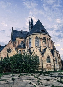 Заброшенная церковь в Чикаго, США фото 3