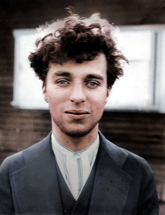 Чарли Чаплин в возрасте 27 лет, 1916
