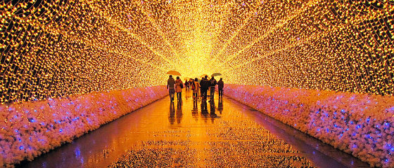 Туннель світла в Японіі