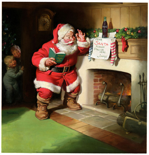 Вінтажна різдвяна реклама [1940-1980]