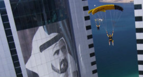 Скайдайвінг в Дубаї [відео]