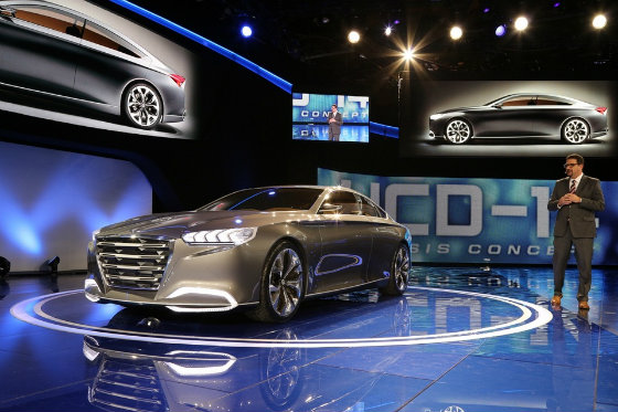 Футуристичний концепт-кар HCD 14 Genesis від Hyundai