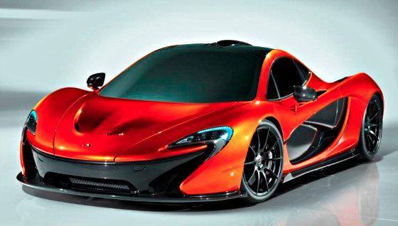 Фото суперкара McLaren P1, одного з найкрасивіших авто світу