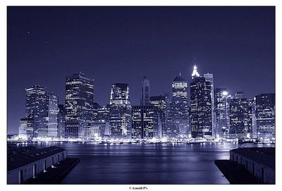 Огни ночного New York'а