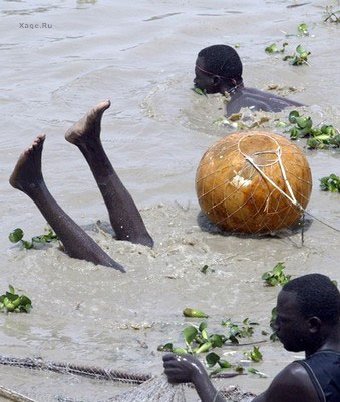 рыболовный фестиваль в Нигерии