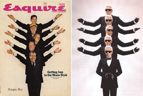 Ремиксы на лучшие обложки Esquire