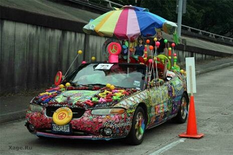 Парад нестандартных авто в Хьюстоне
