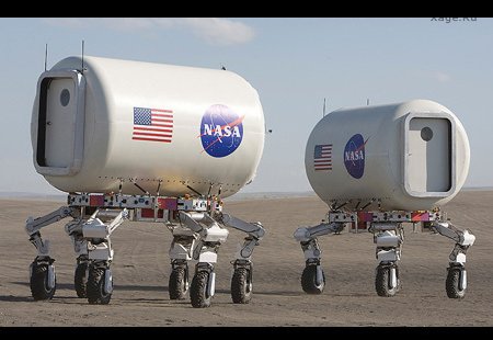Прототипы луноходов NASA