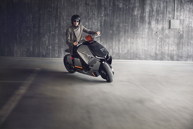 BMW Motorrad Concept Link — концепт мотоцикла, будто прибывший из мира «Бегущего по лезвию»