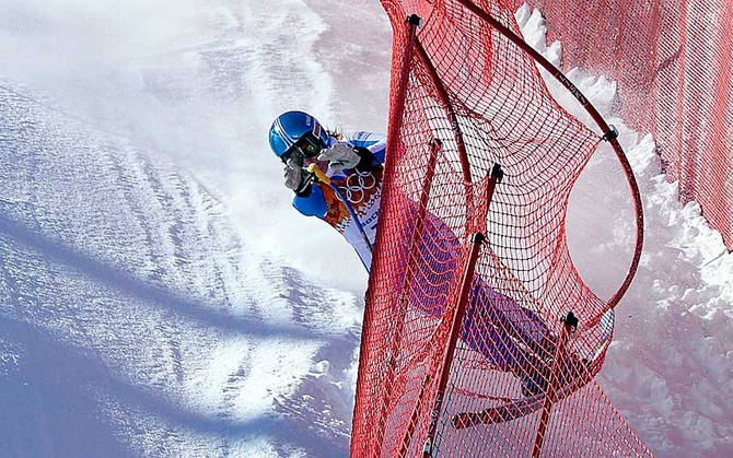 Итальянская горнолыжница Елена Фанчини © HANS KLAUS TECHT/APA/EPA