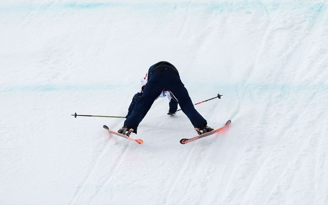 Британская лыжница Кейти Саммерхейс © PA