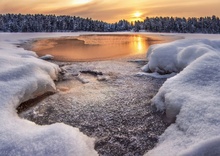 «Ледяная карамель», Ботова Евгения Михайловна, замерзшие воды озера Лесное, Сергиев Посад фото 10