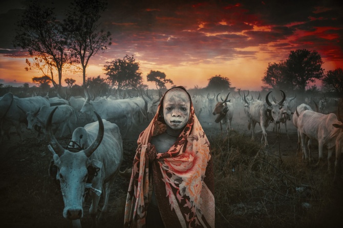 Svetlin Yosifov (Болгария) «Утро мандари в Южном Судане»