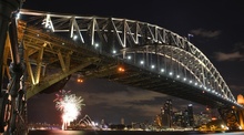 Мост Харбор-Бридж, Сидней, Австралия. Peter Parks/AFP/Getty Images фото 5