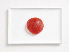 Флаг Японии из тунца и риса. фото 8