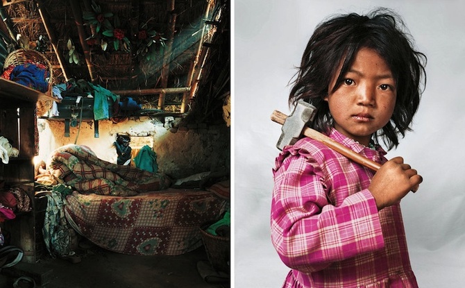 Индира, 7 лет, Катманду, Непал.