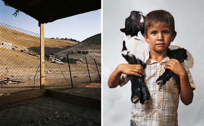Билал, 6 лет, Вади Абу Хинди, Западный берег реки Иордан.