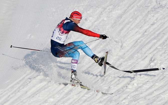 Российский лыжник Антон Гафаров © AP