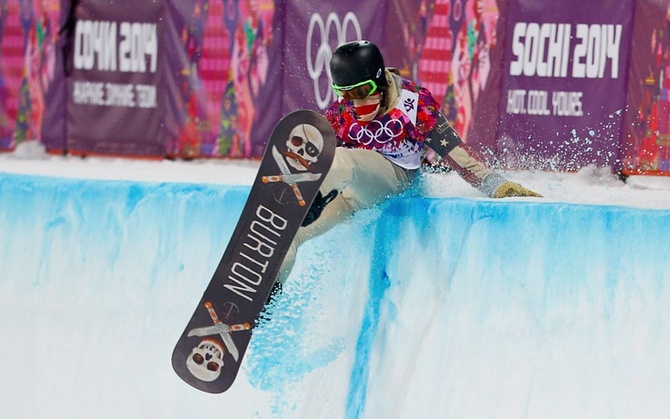 Американский сноубордист Шон Уайт © Lucas Jackson/Reuters