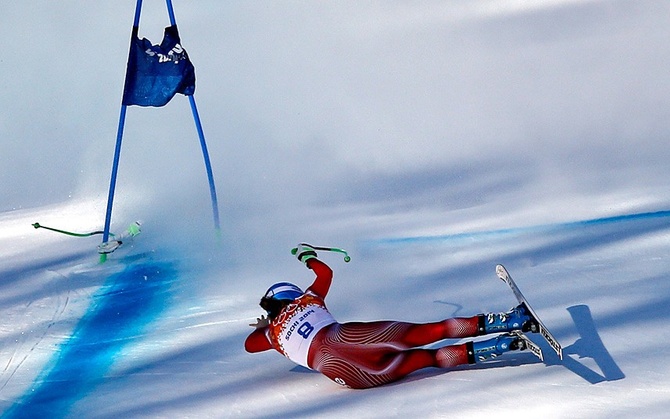 Швейцарская горнолыжница Надя Камер © CHRISTOPHE ENA/AP
