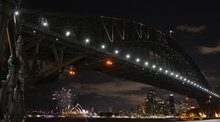 Мост Харбор-Бридж, Сидней, Австралия. Peter Parks/AFP/Getty Images фото 4