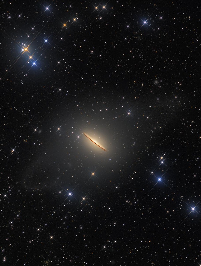 Michael Petrasko & Muir Evenden «Величественная галактика Сомбреро». Победитель в категории «Галактики» | APOTY’2022