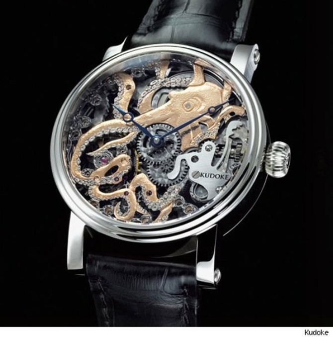 Kudoke KudOktopus Engraved Watch - 7,990 евро