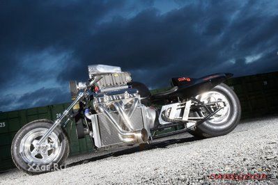 Мотоцикл с мотором от Монстра