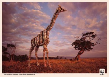Лучшие плакаты фонда защиты животных WWF