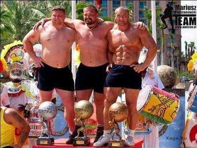 Самые сильные на  World Strongman Cup 2007