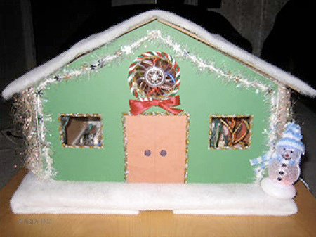 Рождественский домик под Windows