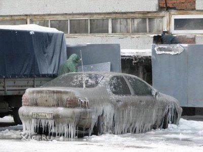Автомобиль во льдах своими руками
