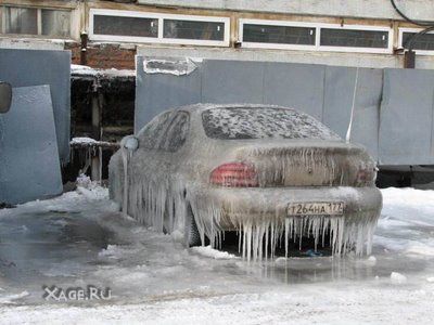 Автомобиль во льдах своими руками