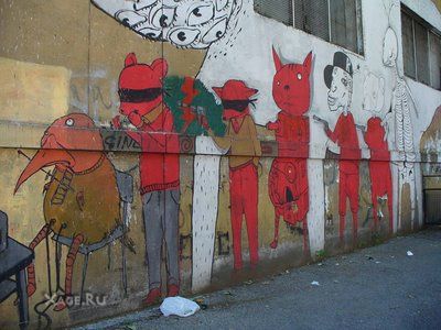 Итальянские мастера граффити