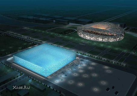 Водный стадион на Олимпиаде в Пекине 2012