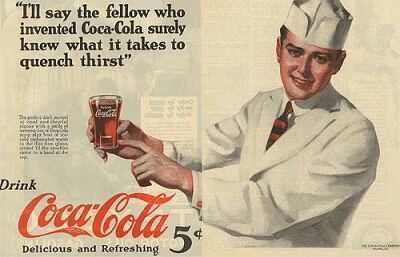 История рекламы Coca Cola