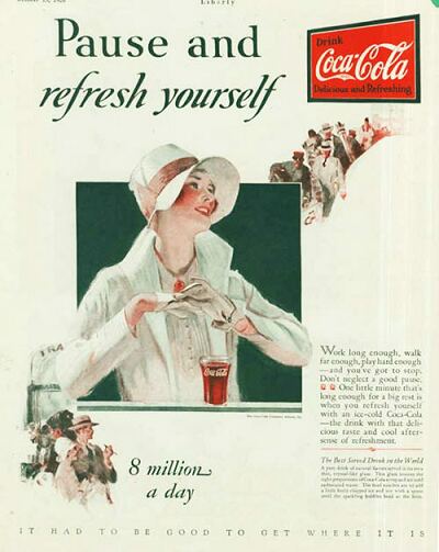 История рекламы Coca Cola