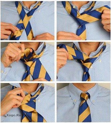 Как завязать галстук, бабочку, платок