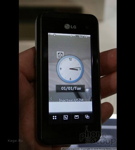 Обзор LG Touchscreen KF700