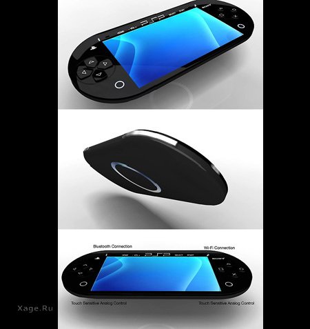Возможные варианты дизайна Sony PSP 2