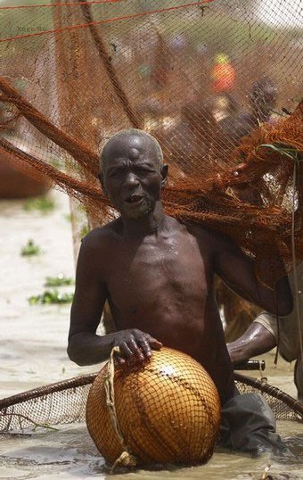 рыболовный фестиваль в Нигерии