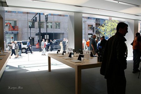 Новый магазин Apple в Бостоне