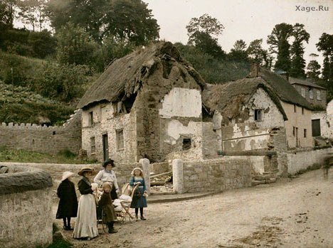 Первые цветные фотографии Англии