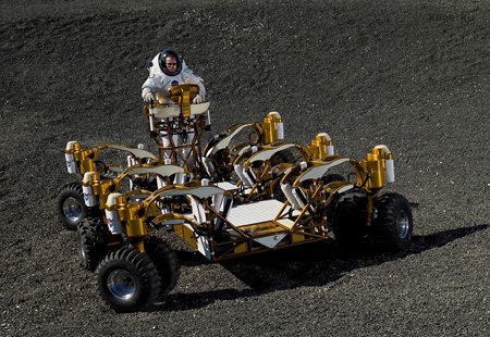 Прототипы луноходов NASA