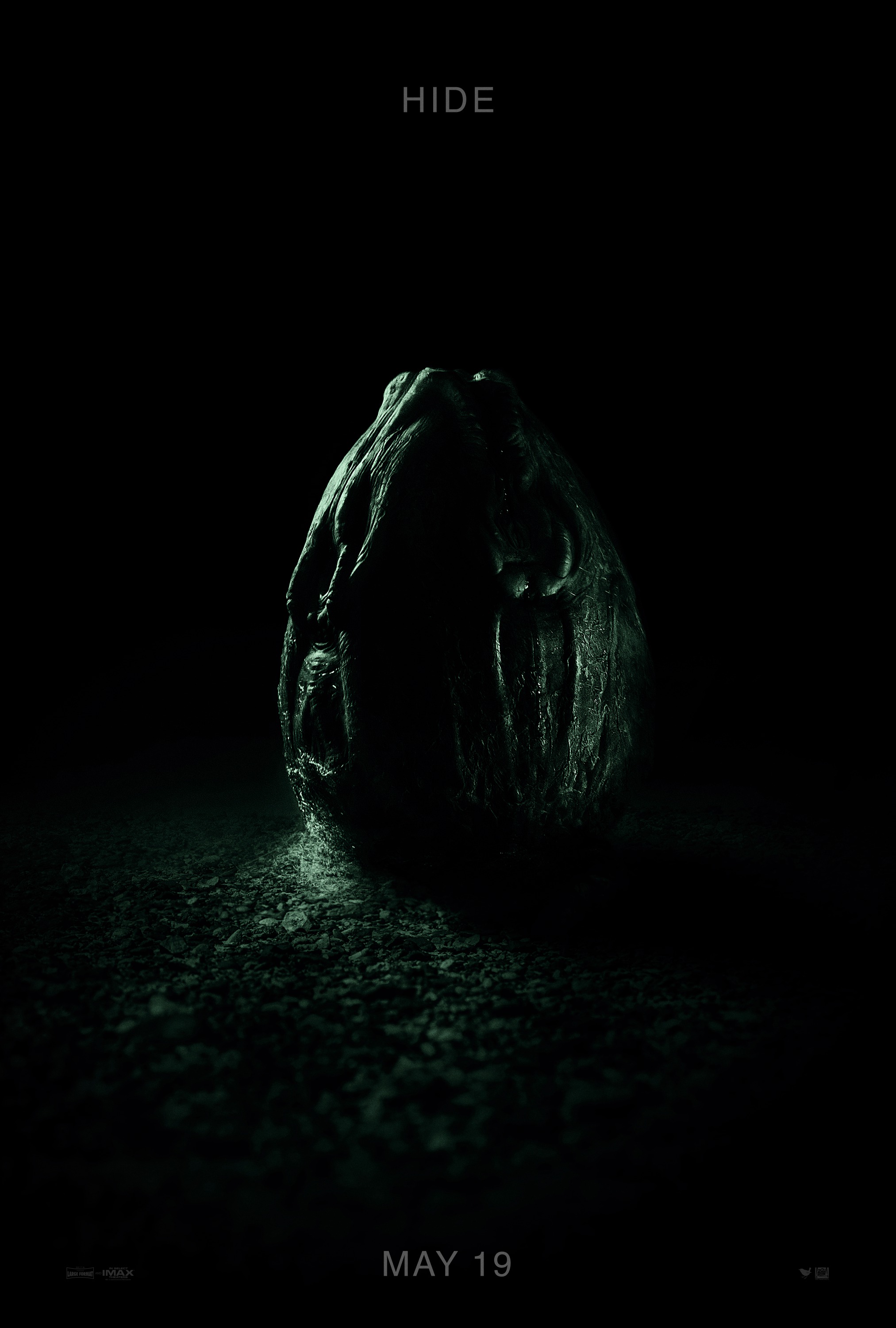 Устрашающий постер фильма Ридли Скотта «Чужой: Завет»