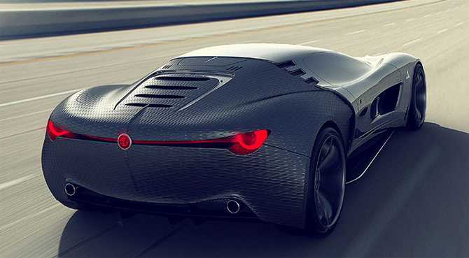 Alfa Romeo С18 — концепт суперкара, который должен быть у Железного человека