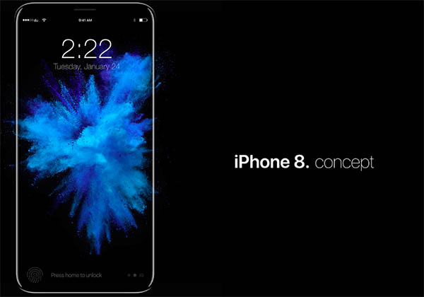 Слух: iPhone 8 получит 5,8-дюймовый OLED-дисплей и виртуальные кнопки