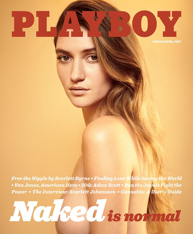 Новая философия Playboy, или возвращение к снимкам обнаженных моделей