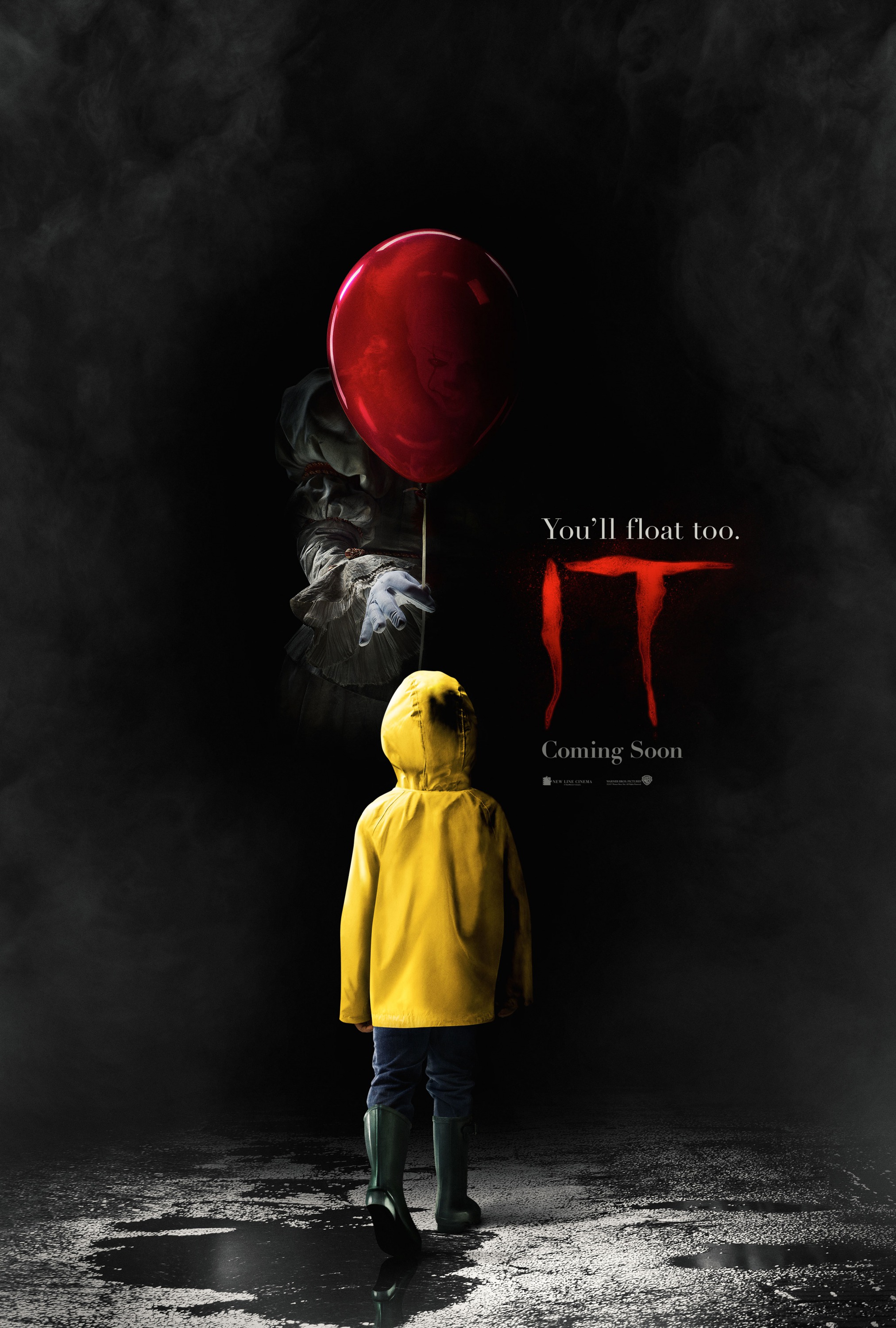 Дебютный постер фильма ужасов «Оно»!!!